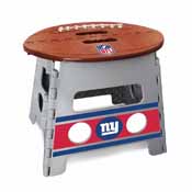 NFL - New York Giants Folding Step Stool 14"x13", 24444