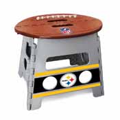 NFL - Pittsburgh Steelers Folding Step Stool 14"x13", 24448