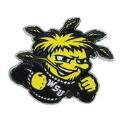 Wichita State University Color Emblem 3"x3.2", 24479