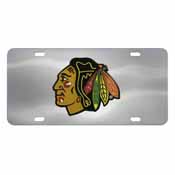 NHL - Chicago Blackhawks  Diecast License Plate 12"X6", 24536