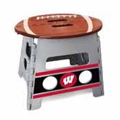 University of Wisconsin Folding Step Stool 14"x13", 24576