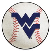 West Virginia Baseball Mat 27" diameter, 2459