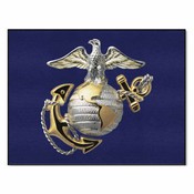 Marines 3D Logo All-Star Mat 33.75"x42.5", 25141