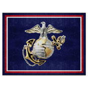 U.S. Marines 3D Logo 8'x10' Rug, 25147