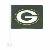 Green Bay Packers Car Flag Large 1pc 11" x 14", 25484
