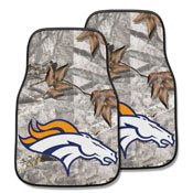 Denver Broncos 2-pc Carpet Car Mat Set, 25497