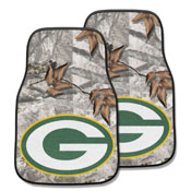 Green Bay Packers 2-pc Carpet Car Mat Set, 25499