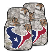 Houston Texans 2-pc Carpet Car Mat Set, 25500