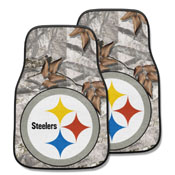 Pittsburgh Steelers 2-pc Carpet Car Mat Set, 25512