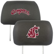 Washington State University Head Rest Cover 10"x13" - 2 Pcs Per Set, 25602