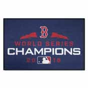 MLB - Boston Red Sox 2018 World Series Champions Starter Mat 19"x30", 25703