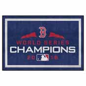 MLB - Boston Red Sox 2018 World Series Champions 5x8 Rug 59.5"x88", 25706