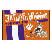 Clemson University Dynasty Starter Mat 19"x30", 25931