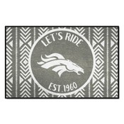 NFL - Denver Broncos Southern Style Starter Mat 19"x30", 26167