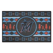 MLB - Miami Marlins Holiday Sweater Starter 19"x30", 26403