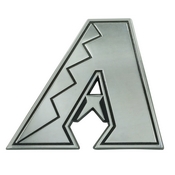 MLB - Arizona Diamondbacks Chrome Emblem 3"x3.2", 26498