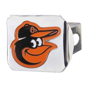 MLB - Baltimore Orioles Color Hitch - Chrome 3.4"x4", 26520