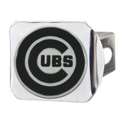 MLB - Chicago Cubs Hitch Cover - Chrome 3.4"x4", 26537