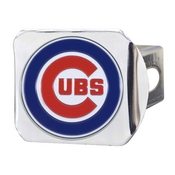 MLB - Chicago Cubs Color Hitch - Chrome 3.4"x4", 26540