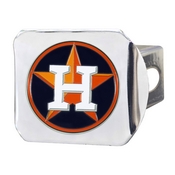 MLB - Houston Astros Color Hitch - Chrome 3.4"x4", 26597
