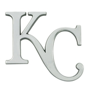 MLB - Kansas City Royals Chrome Emblem 3"x3.2", 26605