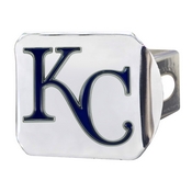MLB - Kansas City Royals Color Hitch - Chrome 3.4"x4", 26606
