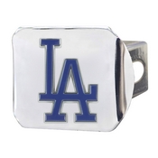 MLB - Los Angeles Dodgers Color Hitch - Chrome 3.4"x4", 26623