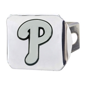 MLB - Philadelphia Phillies Hitch Cover - Chrome 3.4"x4", 26674