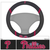 MLB - Philadelphia Phillies Steering Wheel Cover 15"x15", 26677