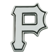 MLB - Pittsburgh Pirates Chrome Emblem 3"x3.2", 26690