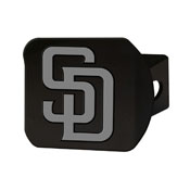 MLB - San Diego Padres Hitch Cover - Black 3.4"x4", 26692