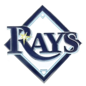MLB - Tampa Bay Rays Color Emblem  3"x3.2", 26727