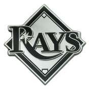 MLB - Tampa Bay Rays Chrome Emblem 3"x3.2", 26731