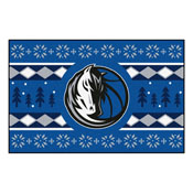 NBA - Dallas Mavericks Holiday Sweater Starter Mat 19"x30", 26821