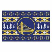 NBA - Golden State Warriors Holiday Sweater Starter Mat 19"x30", 26824