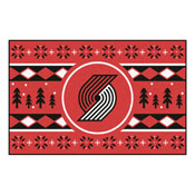 NBA - Portland Trail Blazers Holiday Sweater Starter Mat 19"x30", 26839