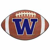 Washington Football Rug 20.5"x32.5", 2689