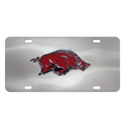University of Arkansas Diecast License Plate 12X6, 26926