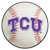 TCU Baseball Mat 27" diameter, 2711