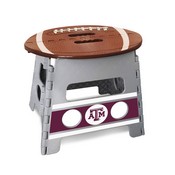 Texas A&M Folding Step Stool - 13in. Rise, 27144