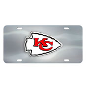 NFL - Kansas City Chiefs Diecast License Plate 12"x6", 27376