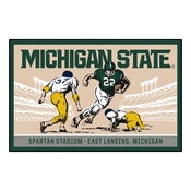Michigan State University Starter Mat - Ticket 19"x30", 28098