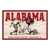 University of Alabama Starter Mat - Ticket 19"x30", 28106