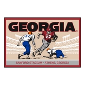 University of Georgia Starter Mat - Ticket 19"x30", 28108