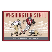 Washington State University Starter Mat - Ticket 19"x30", 28117