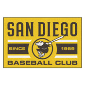 MLB - San Diego Padres Starter Mat 19"x30", 28202