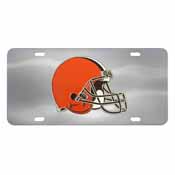 Cleveland Browns 3D Stainless Steel License Plate, 28626