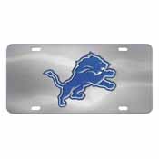 Detroit Lions 3D Stainless Steel License Plate, 28641