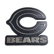 Chicago Bears Chrome Emblem - 3"x3.2", 28682