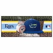 Tampa Bay Rays Baseball Runner Rug - 30in. x 72in., 28843